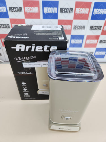 Espumador De Leche Vintage, 500W, 3 Funciones, Antidaherente, Color Beige Ariete 2878/03